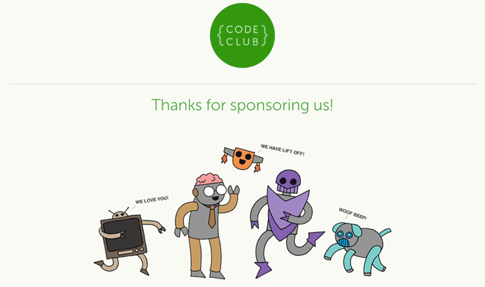 Code Club Sponsor